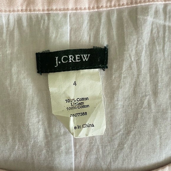 J. Crew vintage pale pink Sheath dress sz 4 - Picture 9 of 10